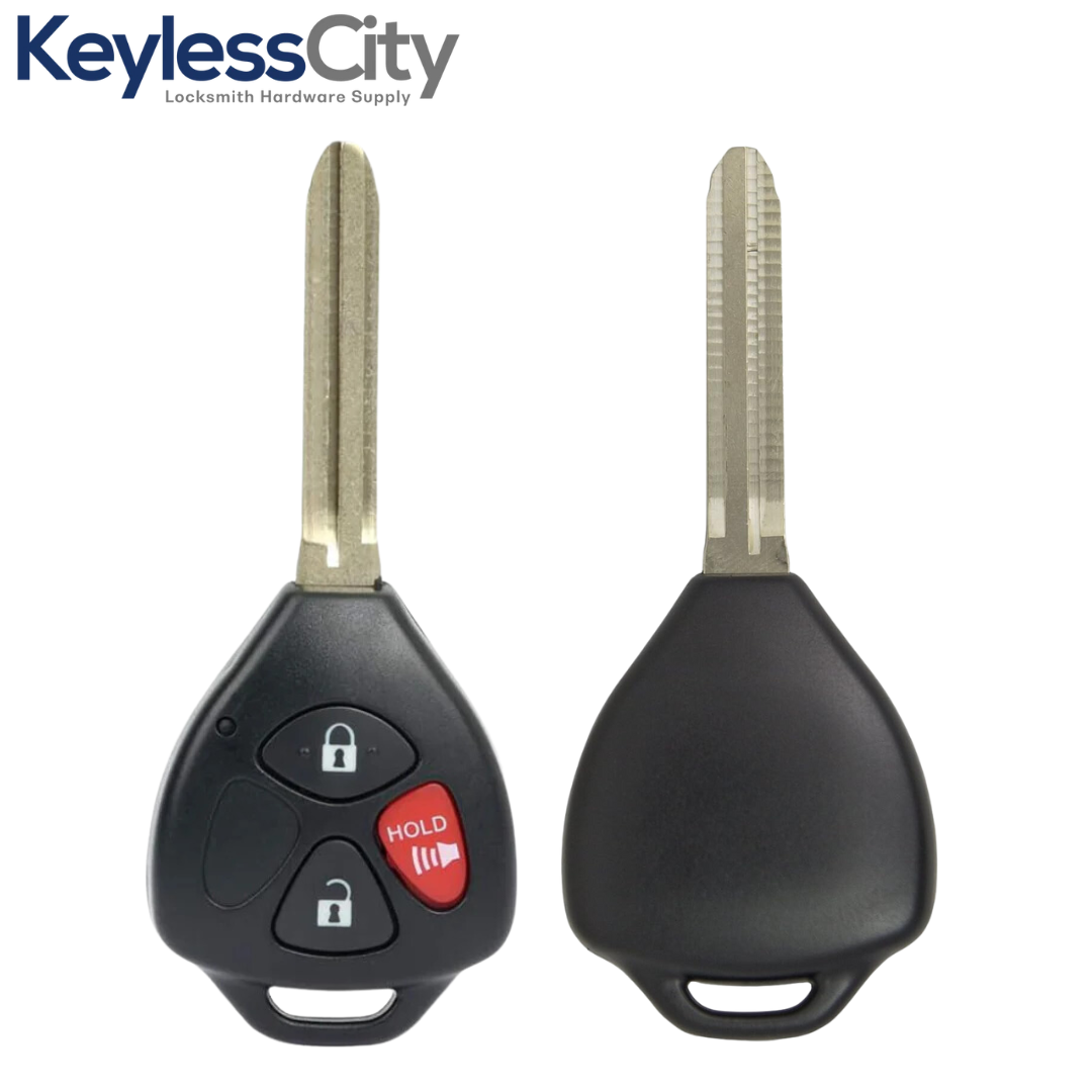 2005-2013 Scion / Toyota / 3-Button Remote Head Key / MOZB41TG / (AFTERMARKET)
