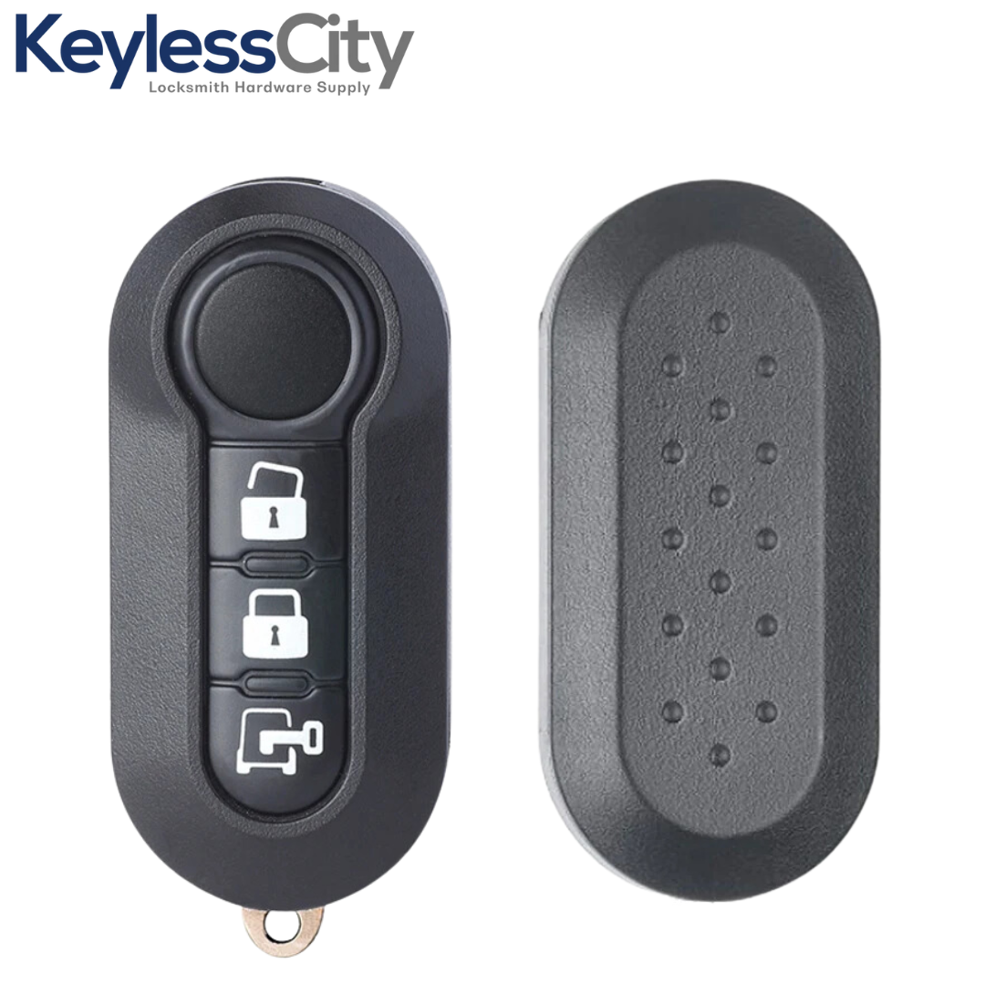 2012-2019 Fiat 500 / Dodge Ram Promaster City / 3-Button Flip Key / LTQF12AM433TX / Delphi BCM