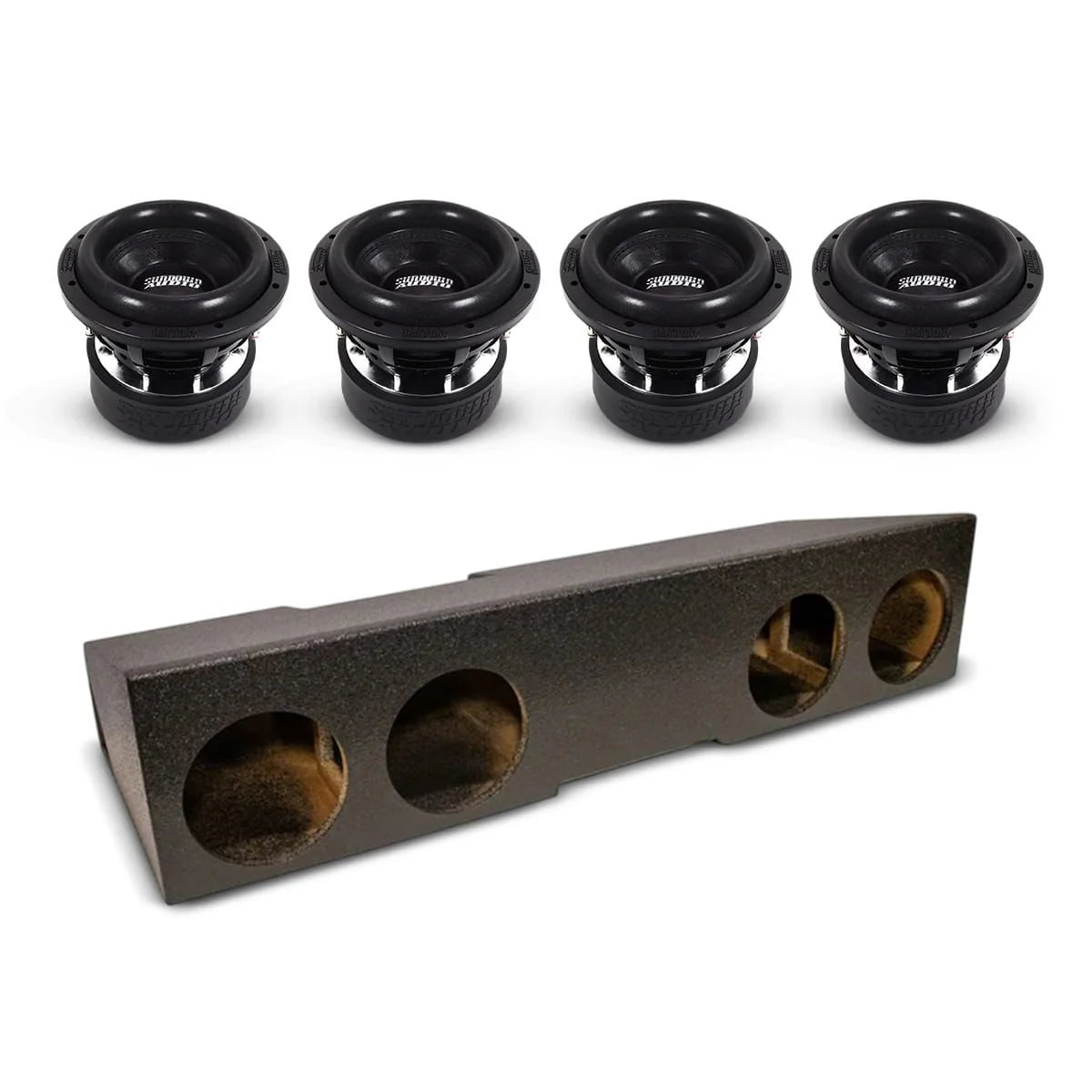 (4) Sundown Audio SA8 v3 & Chevy Crew Cab 19-25 Quad 8