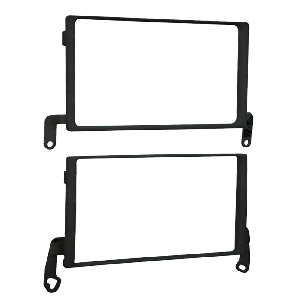 Metra 95-5818 Dash Kit Fits select 1997-2003 Ford and Lincoln trucks and SUVs — double-DIN radios (Black)