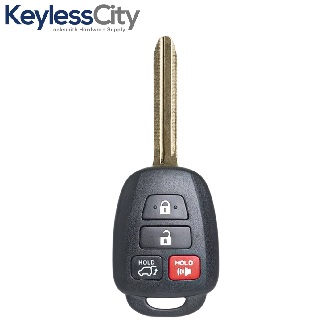 2013-2019 Toyota RAV4 Highlander / 4-Button Remote Head Key / GQ4-52T (H Chip) (AFTERMARKET)