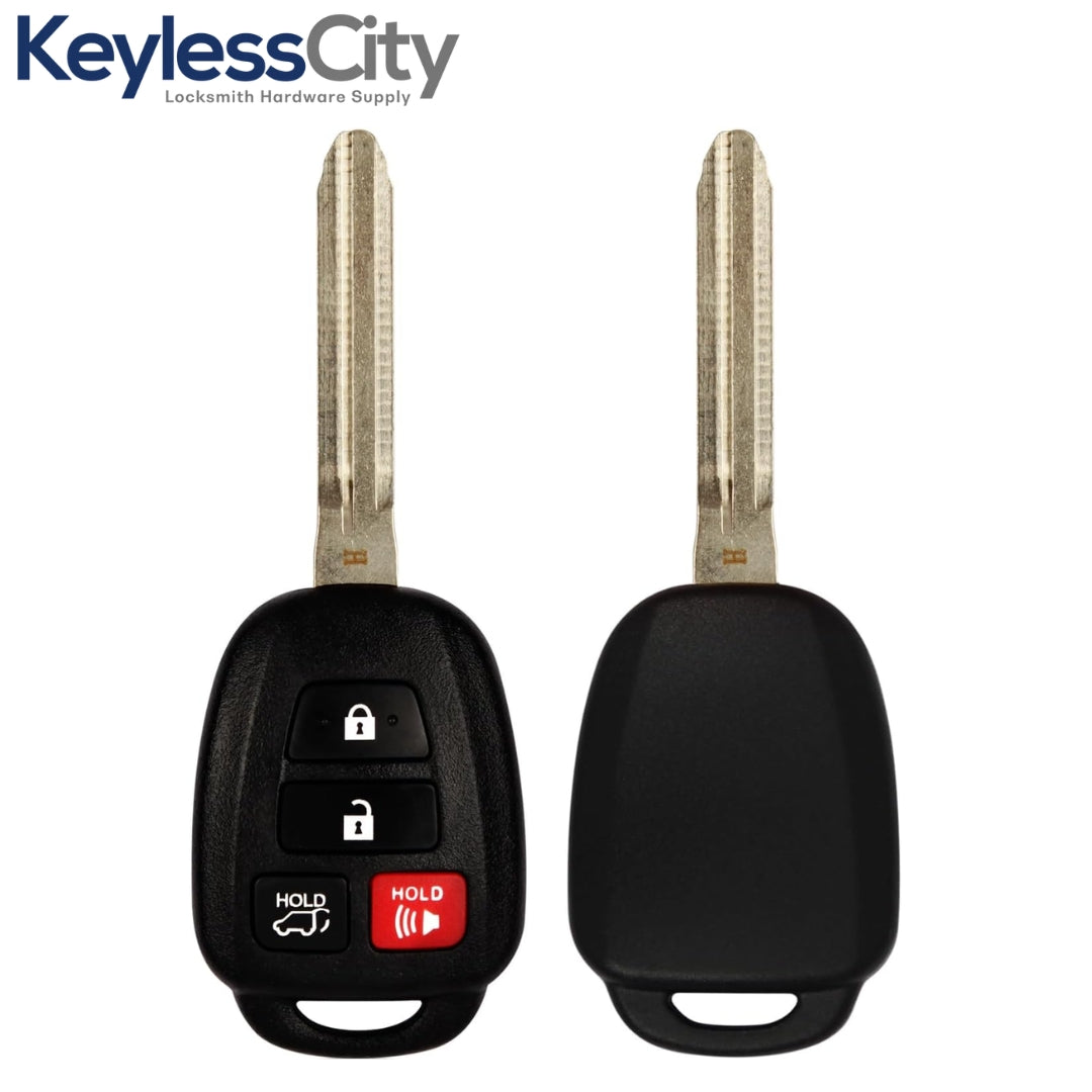 2013-2018 Toyota RAV4 / 4-Button Remote Head Key / PN: 89070-42830 / HYQ12BDM / H Chip (AFTERMARKET)