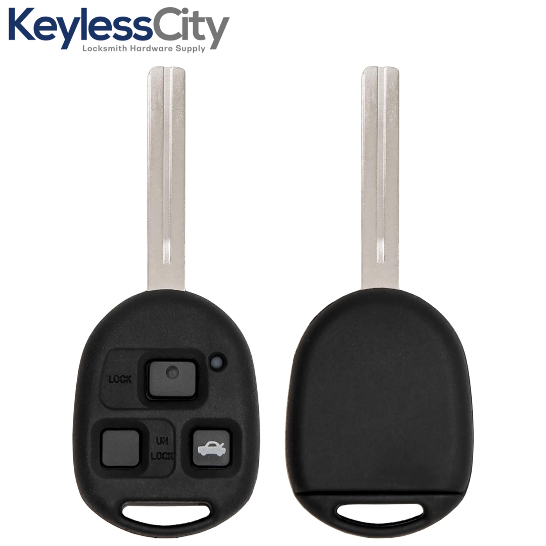 1998-2005 Lexus  / 3-Button Remote Head Key Long Blade TOY40 4C Chip / HYQ1512V /89070-33470 (AFTERMARKET)