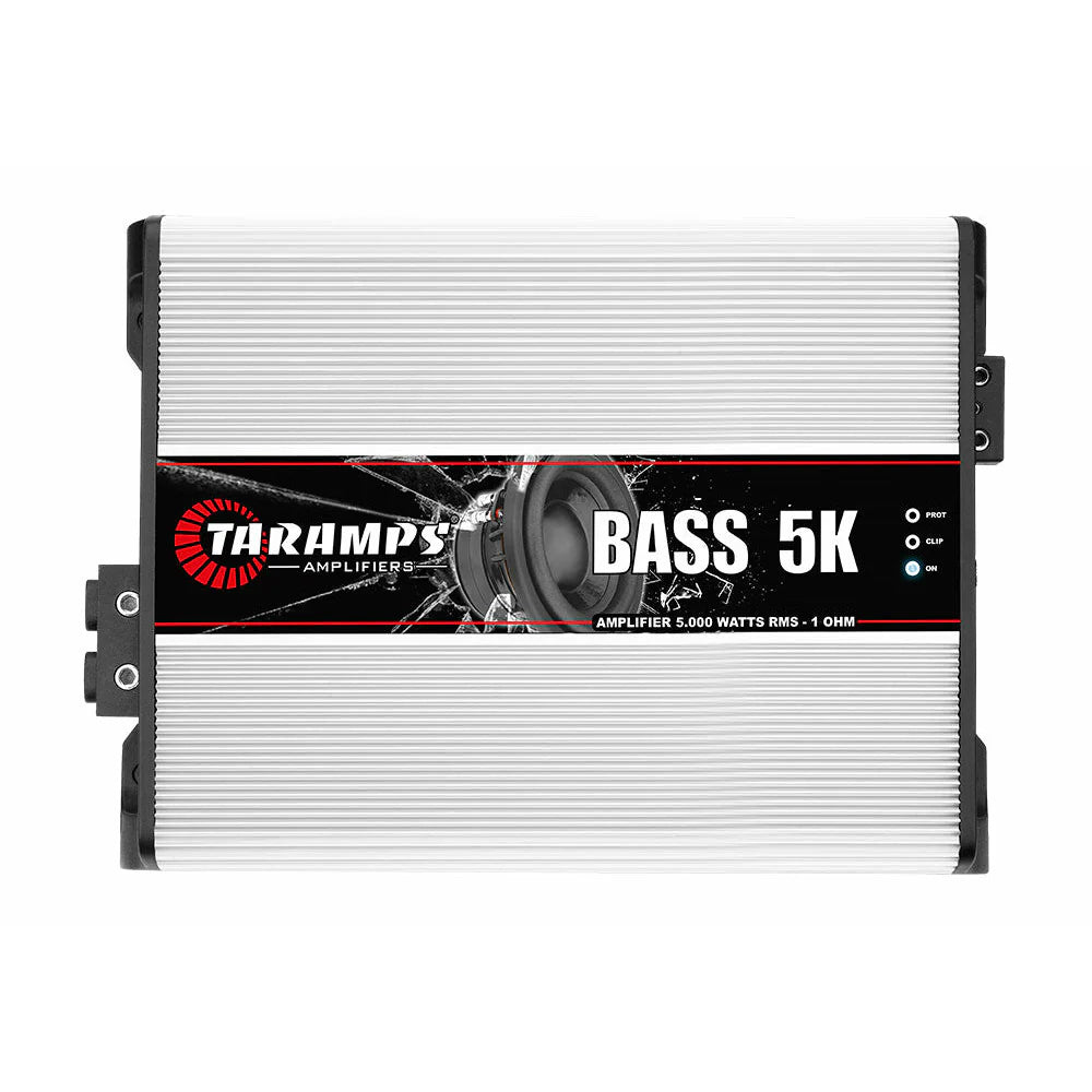 Taramps BASS5K 5000W RMS Full Range Amplifier 1-Ohm 5000W RMS 1-Channel Monoblock Car Amplifier