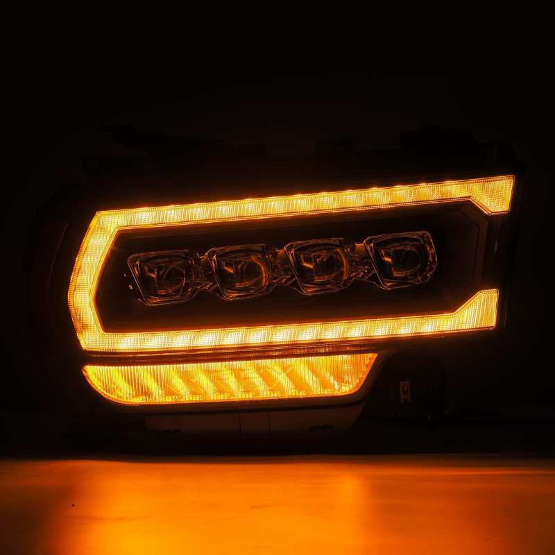 AlphaRex 19-24 Ram 2500/3500/4500/5500 NOVA-Series LED Projector Headlights Black