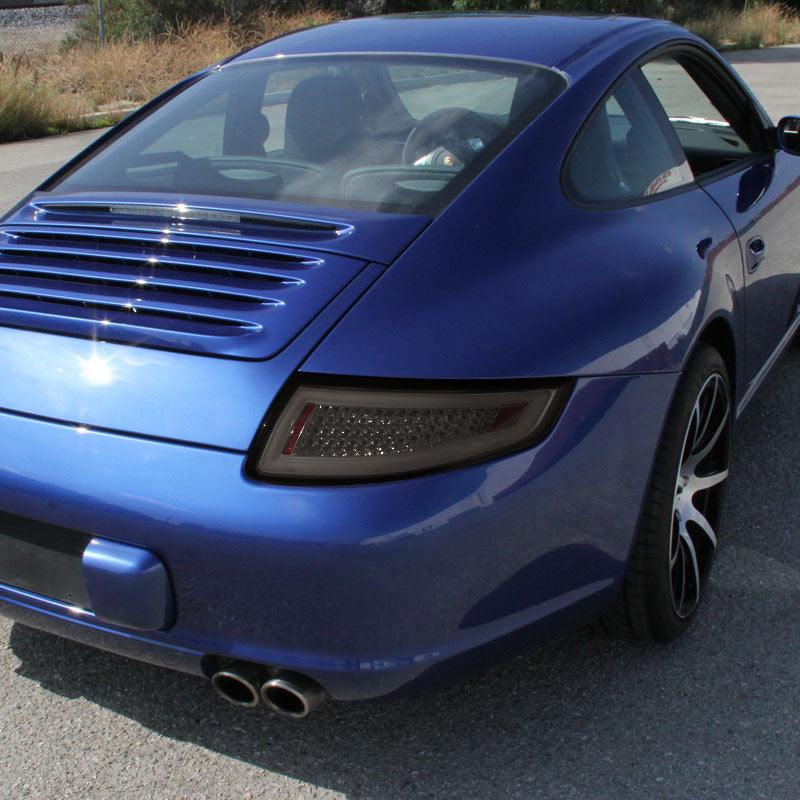 Spec-D 05-08 Porsche Carrera 997 911 LED Tail Lights Smoked