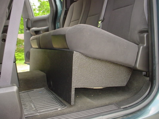2007 Up Chevy/Gmc Extended Cab Pro Carpeted Sub Box 2X10