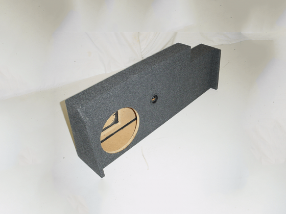 2014 - 2018 Chevy Crew Cab Single Sub Box Subwoofer Box 1X12 Carpeted