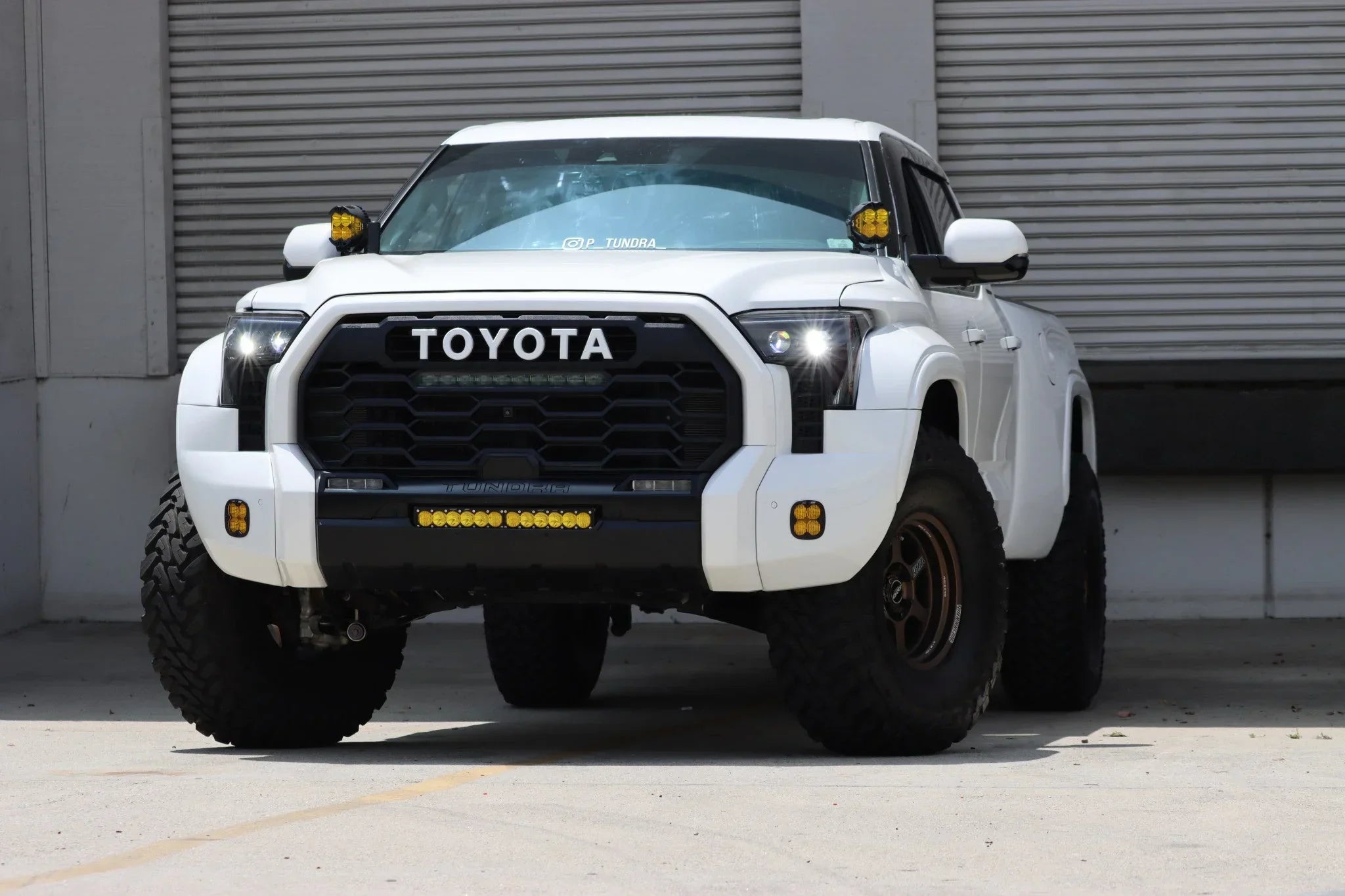 AlphaRex 22-25 Toyota Tundra/Sequoia LUXX-Series LED Projector Headlights Alpha-Black