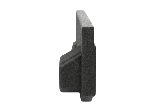 2002-2008 Dodge Ram Quad Cab Single Jumbo Carpeted Sub Box 1X10