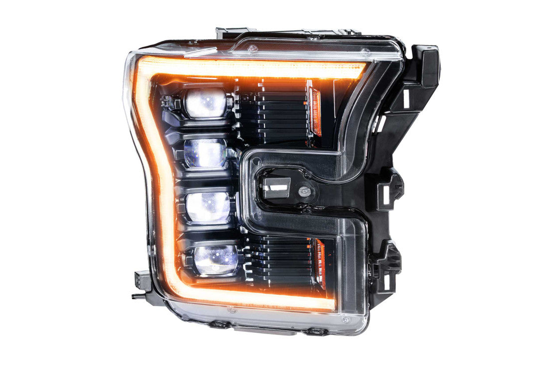 Morimoto Ford Raptor (17-20) XB LED Headlights - Amber DRL