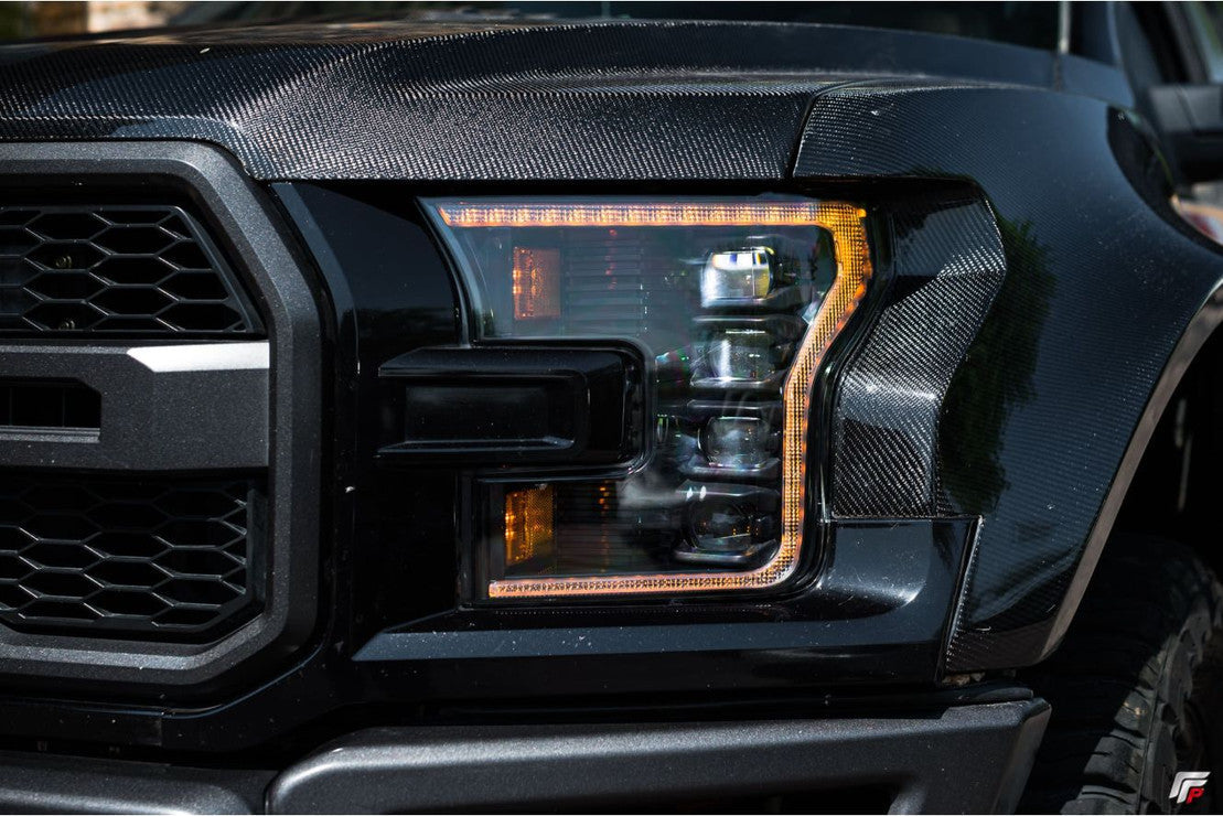 Morimoto Ford Raptor (17-20) XB LED Headlights - Amber DRL