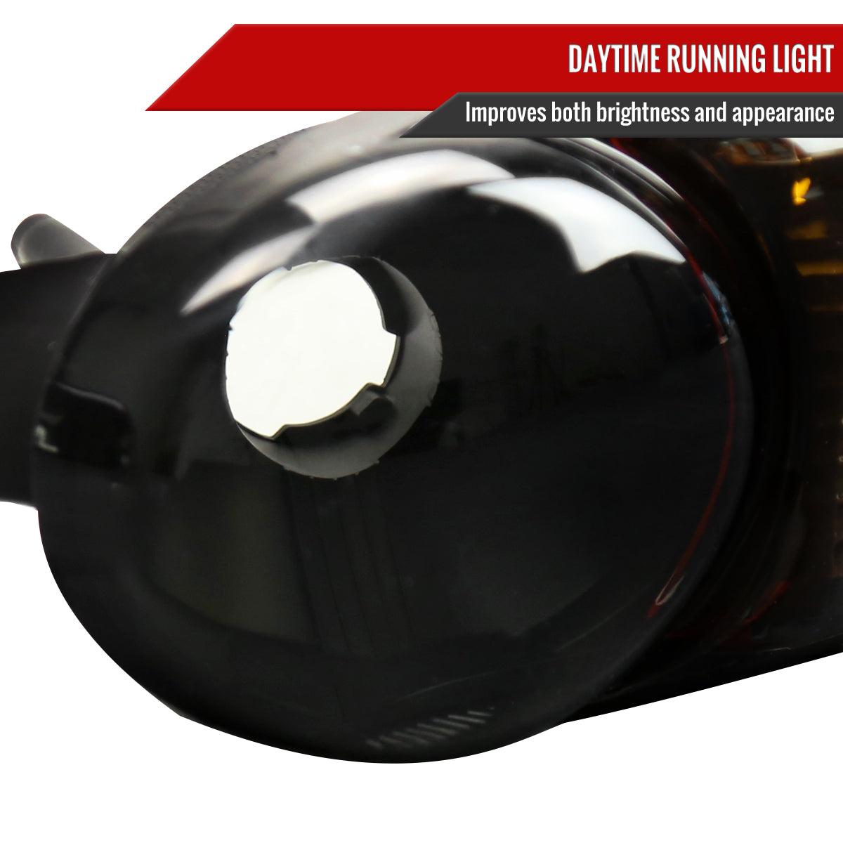 Spec-D 99-06 GMC Sierra/ 00-06 Yukon Denali Bumper Headlights Black