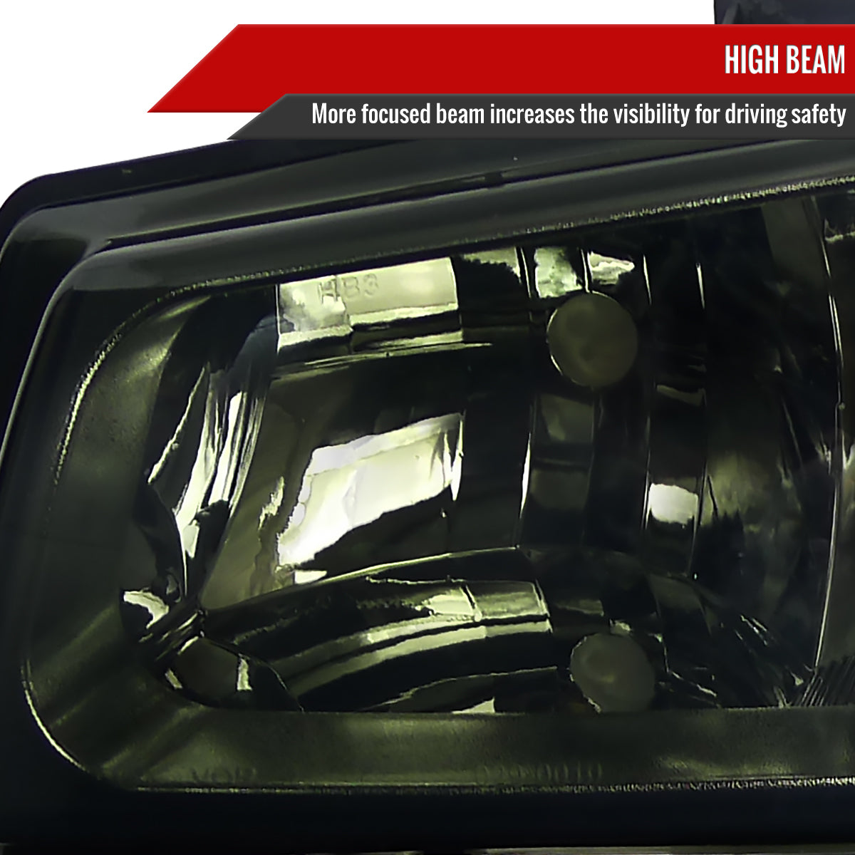 Spec-D 02-06 Avalanche/03-07 Silverado OEM Style Bumper Lights Smoked