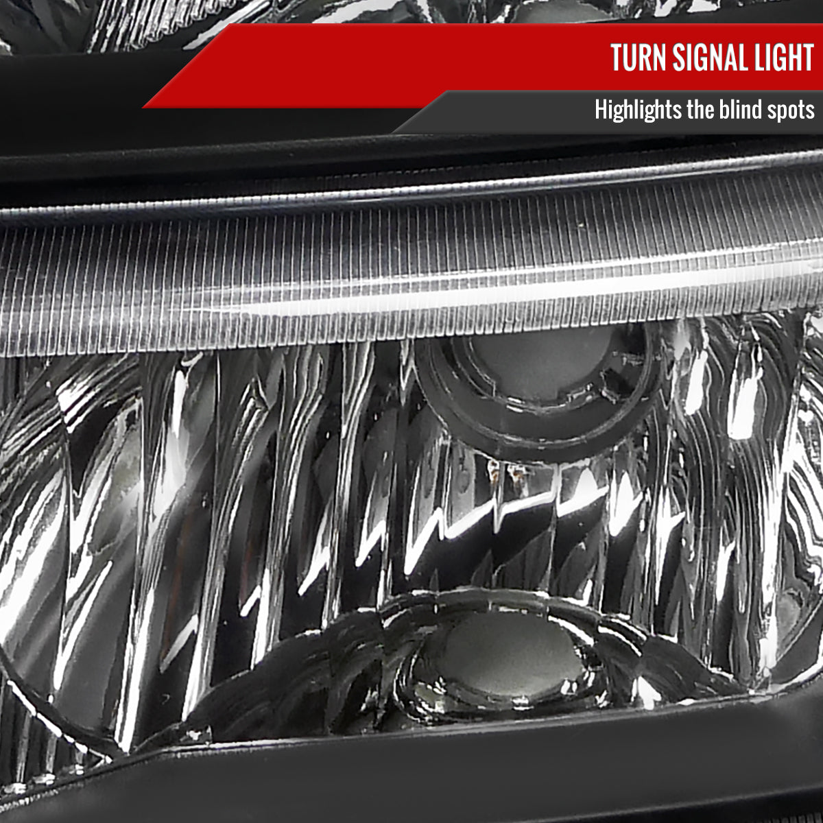 Spec-D 02-06 Avalanche 03-07 Silverado Headlights Bumper Lights