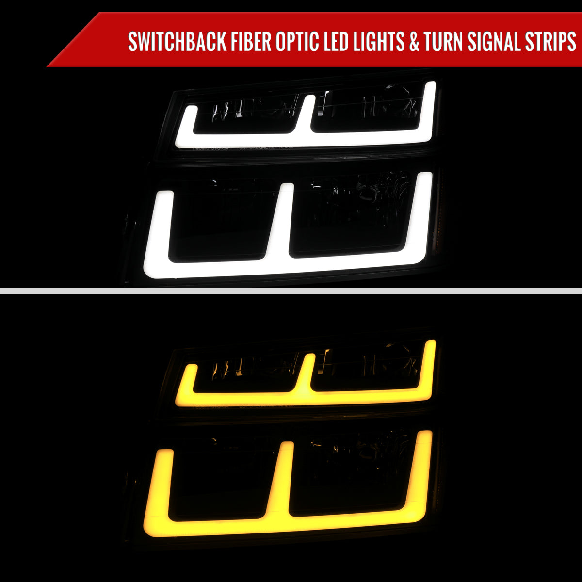 Spec-D 04-12 Colorado GMC Canyon Headlights Black/Smoked