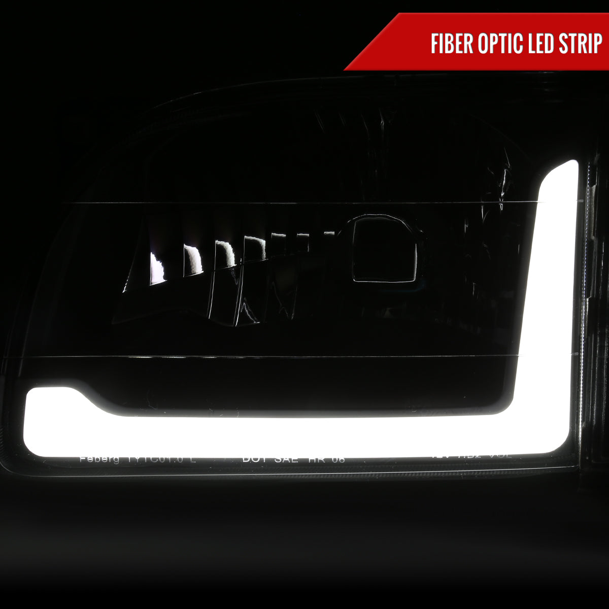 Spec-D 01-04 Tacoma Bar OE Style Corner Lamps and Headlights Black
