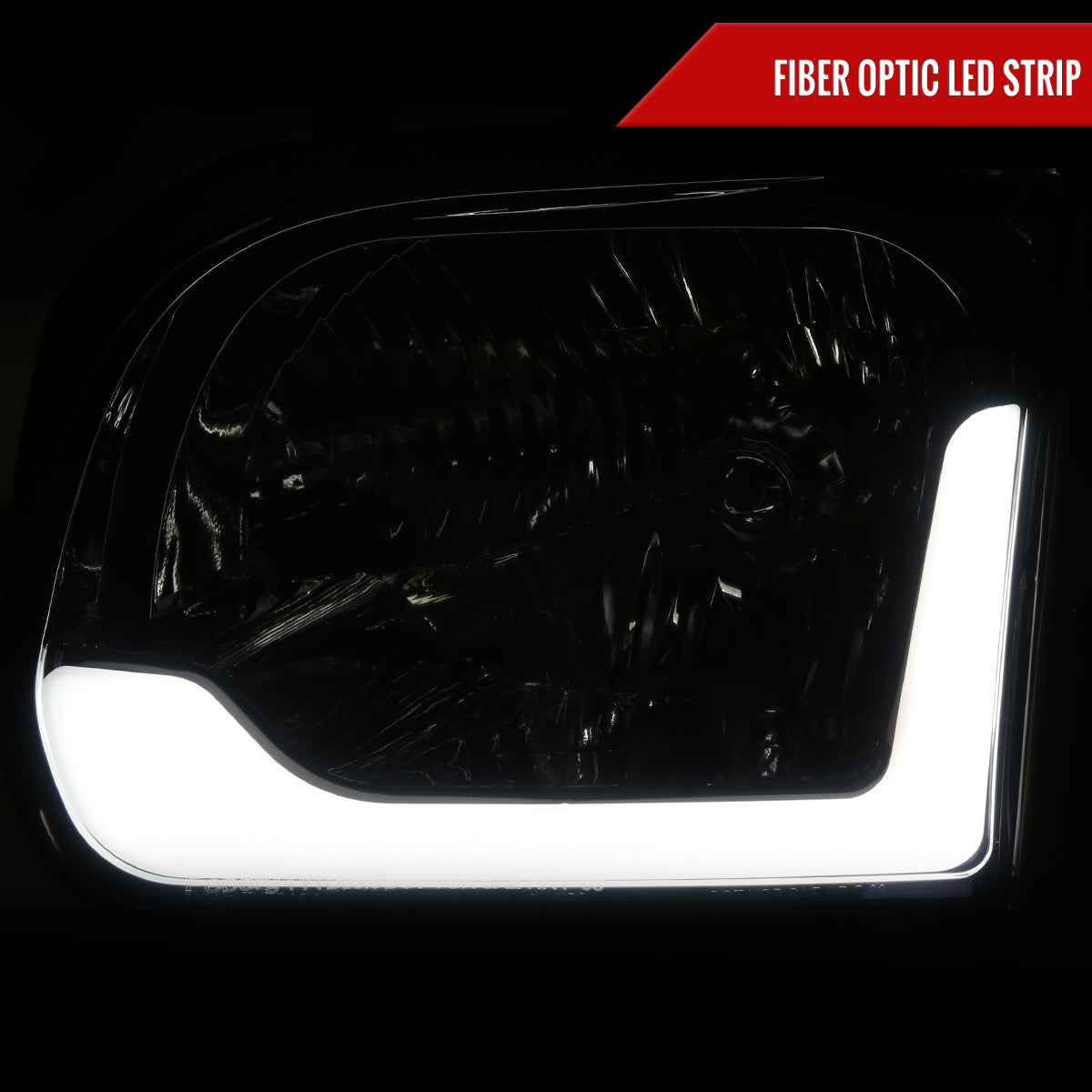 Spec-D 05-06 Tundra 05-07 Sequoia LED Bar Headlights Chrome/Smoked
