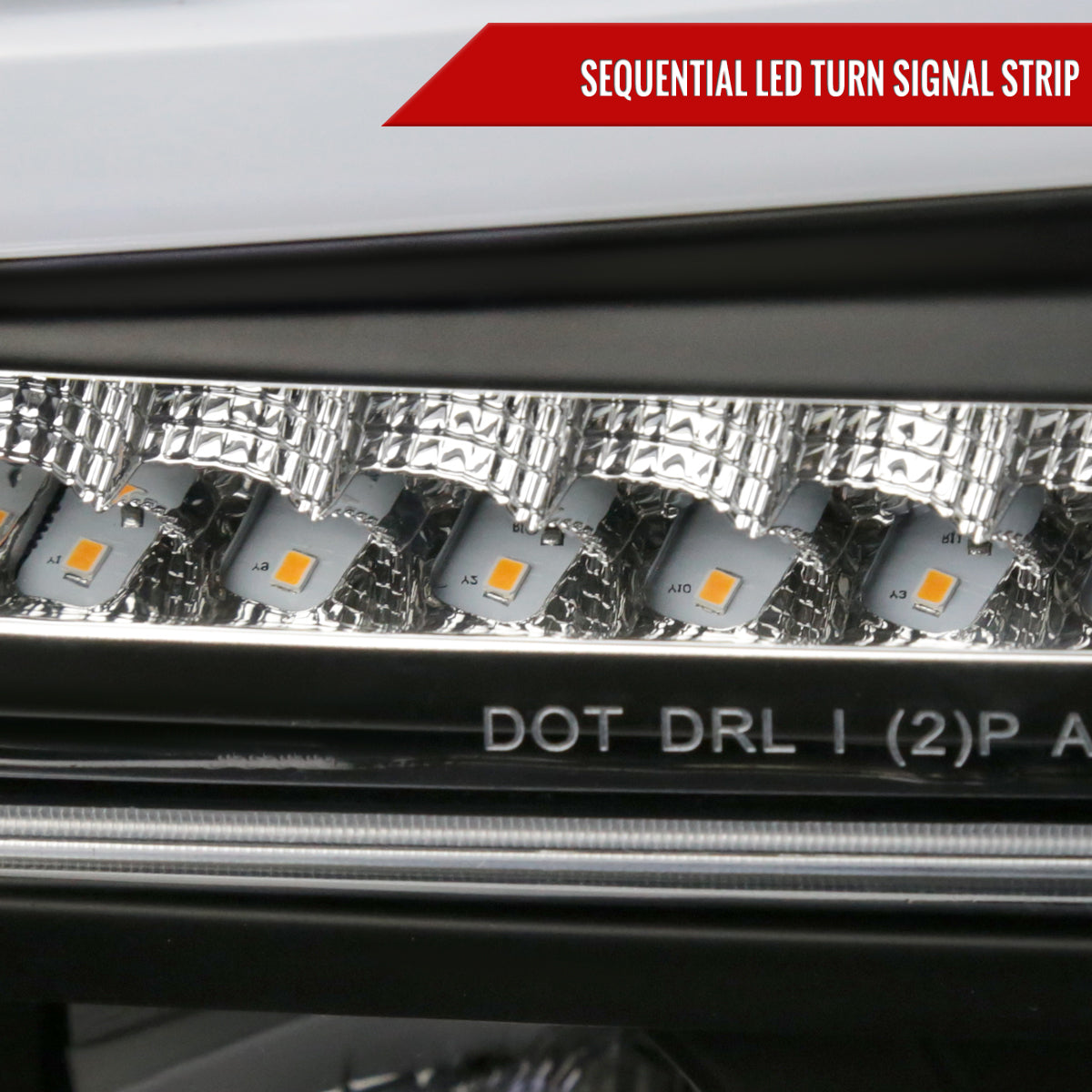 Spec-D 04-12 Colorado/GMC Canyon Sequential Headlights Black
