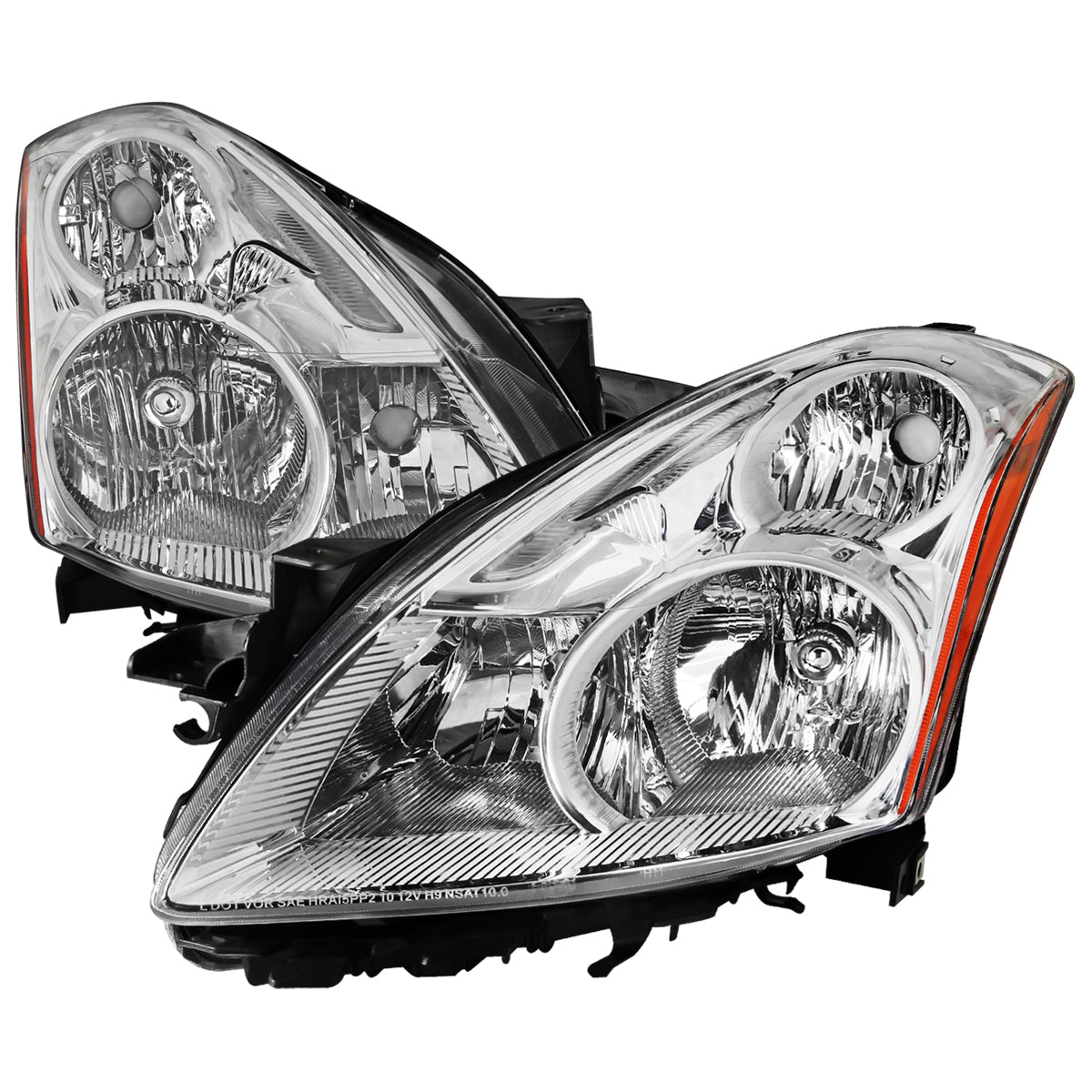 Spec-D 10-12 Nissan Altima Headlights 4DR OEM Style Chrome