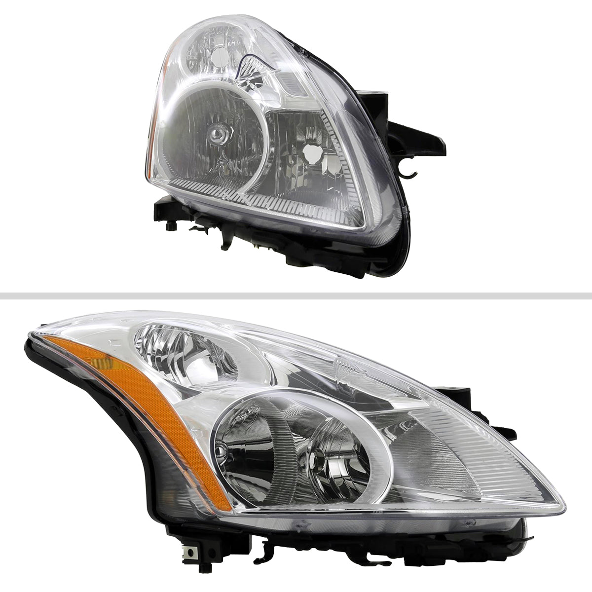 Spec-D 10-12 Nissan Altima Passenger Headlight OEM Chrome Replacement