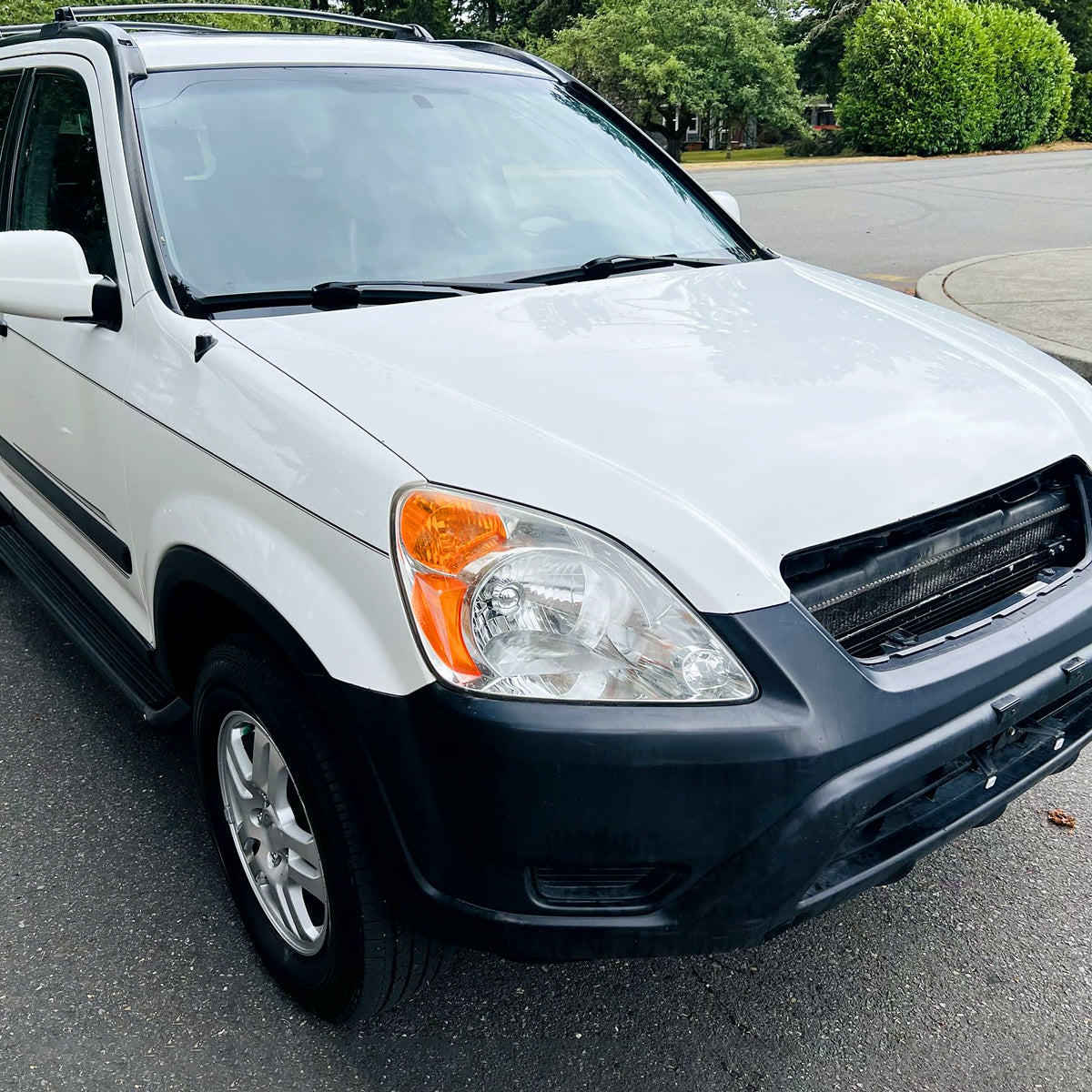 Spec-D 02-04 Honda CR-V OEM Style with Headlights Chrome