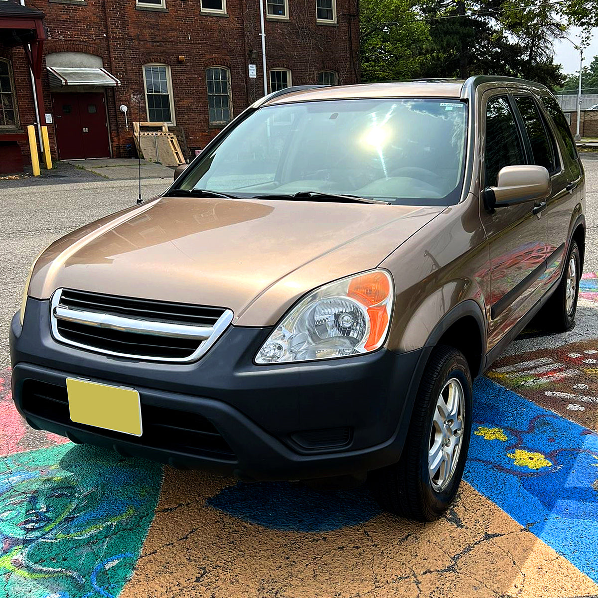 Spec-D 02-04 Honda CR-V OEM Style with Headlights Chrome