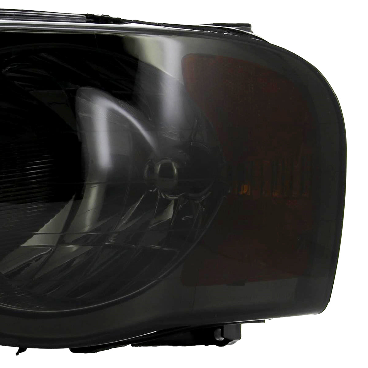 Spec-D 02-05 Ram 1500/03-05 Ram 2500 3500 Headlights OEM Style Smoked