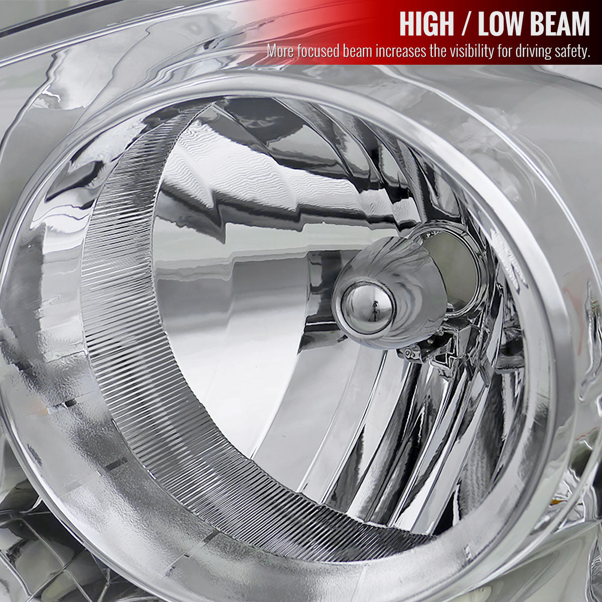 Spec-D 06-08 Ram 1500/06-09 Ram 2500 3500 OE Style Headlights