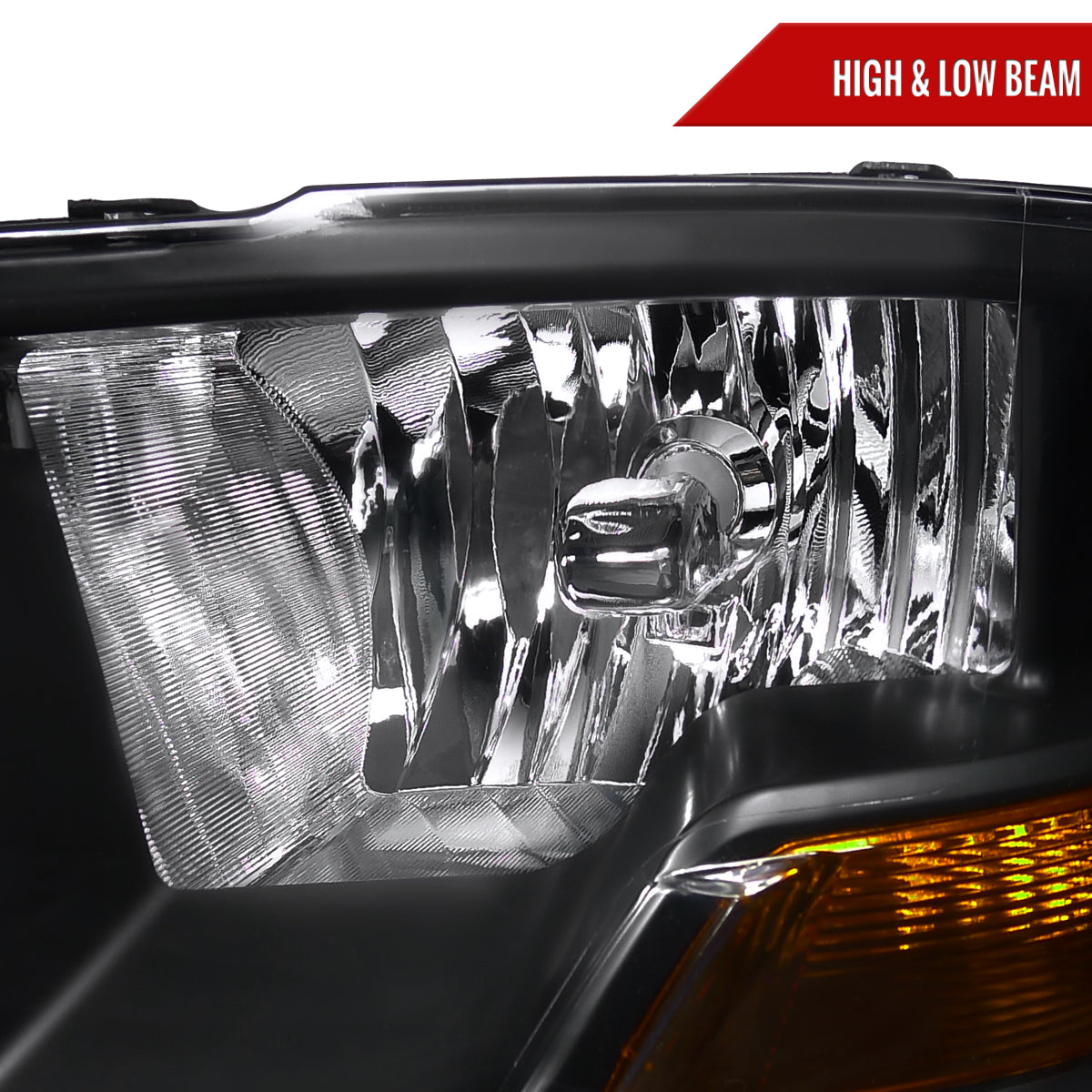 Spec-D 10-18 Ram 1500 2500 3500 /19-21 Ram Classic Headlights Black
