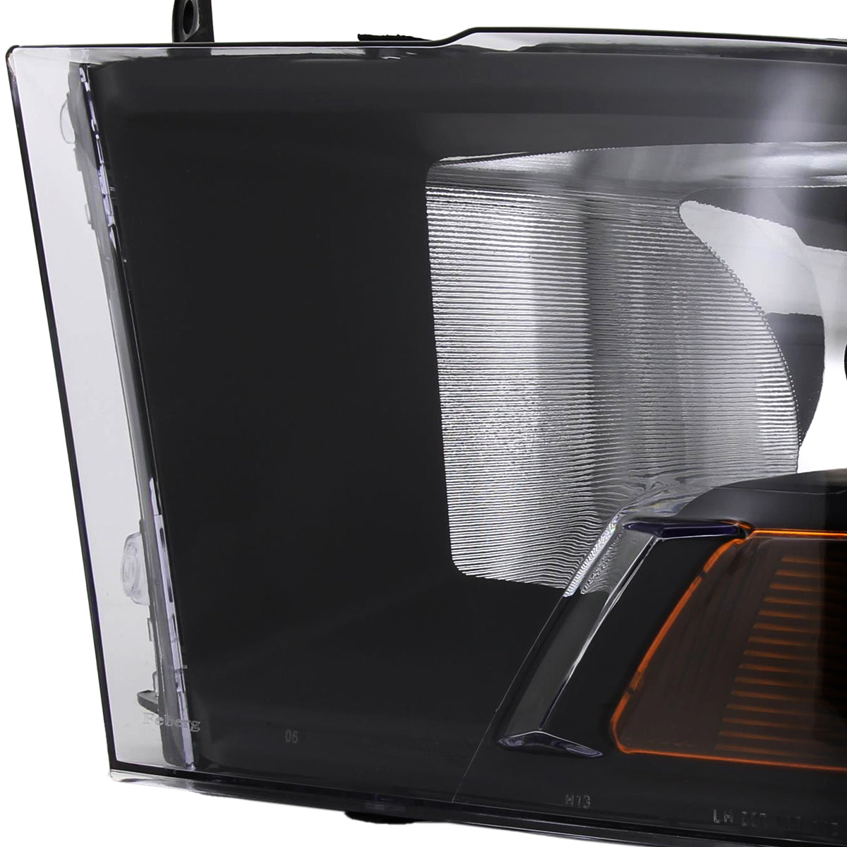Spec-D 10-18 Ram 1500 2500 3500 /19-21 Ram Classic Headlights Black