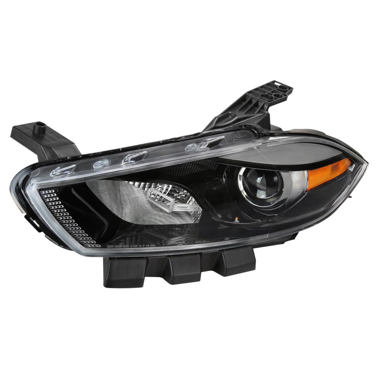 Spec-D 13-16 Dodge Dart Driver Projector Black Replacement