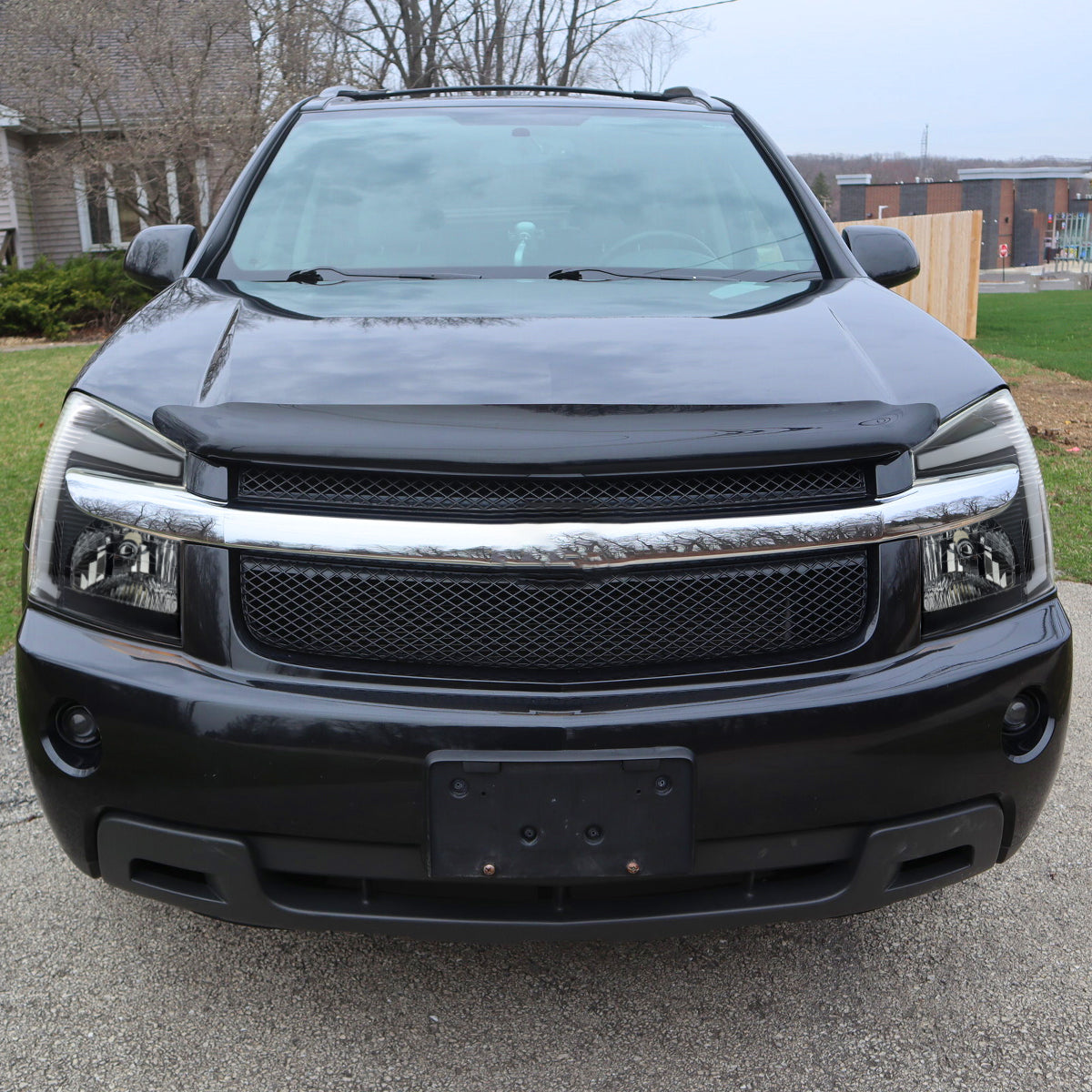 Spec-D 05-09 Equinox OEM Style with SEQ Bar Matte Headlights Black