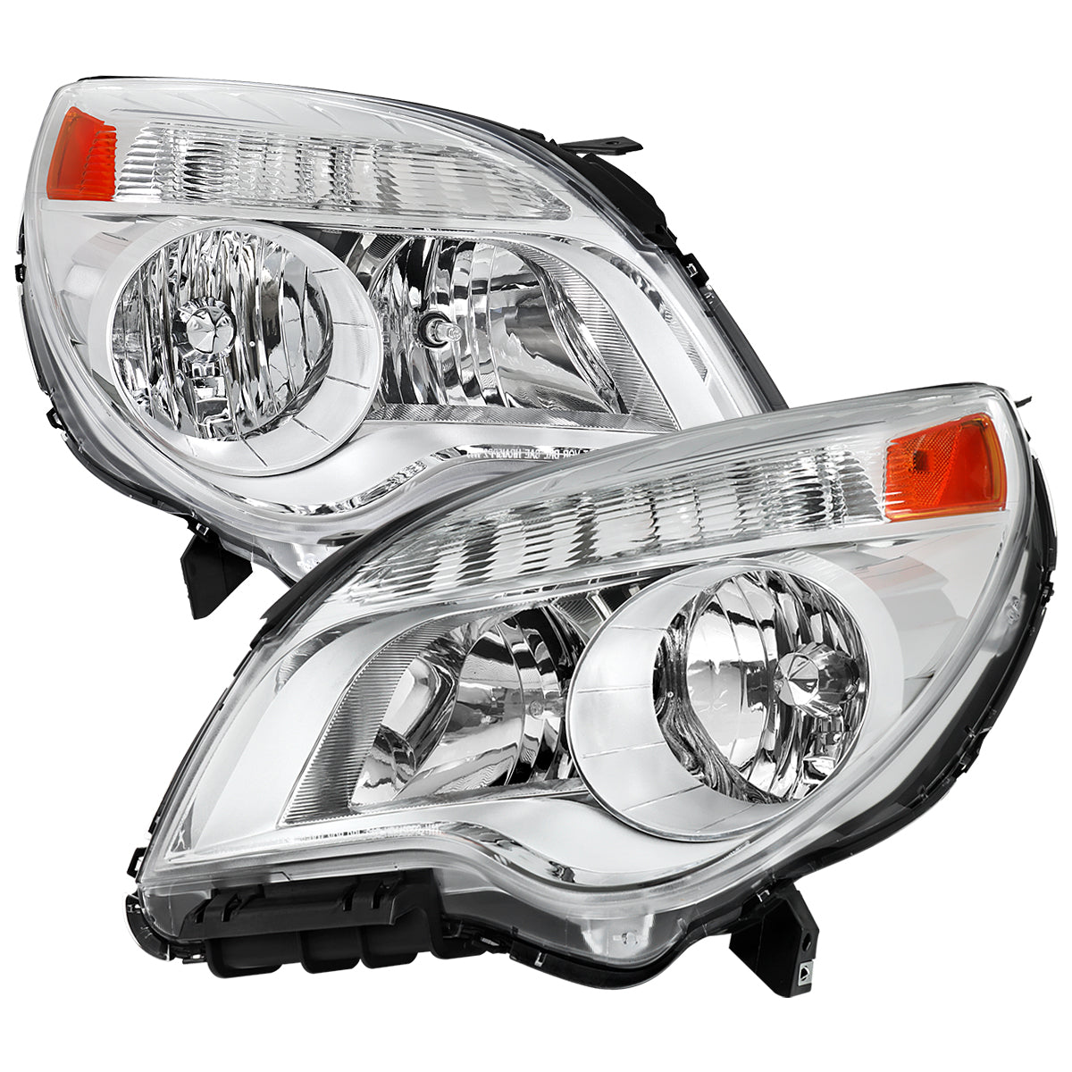 Spec-D 10-15 Chevy Equinox Headlights OEM Style Chrome