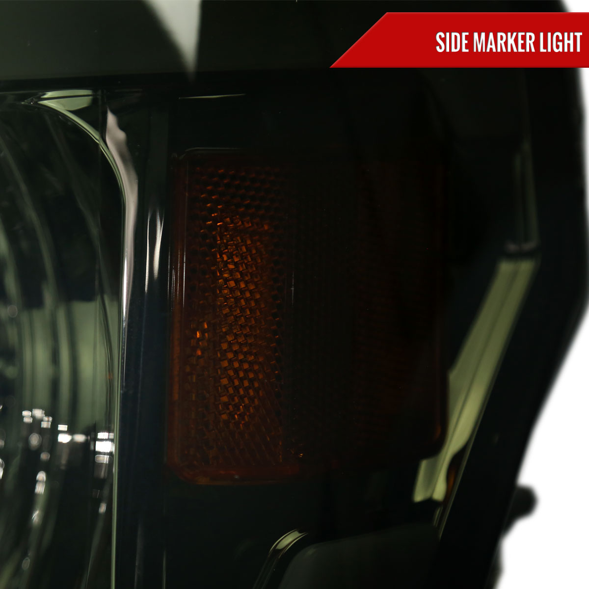 Spec-D 09-14 Ford F-150 LED Tube Headlights OEM Style Chrome/Smoked