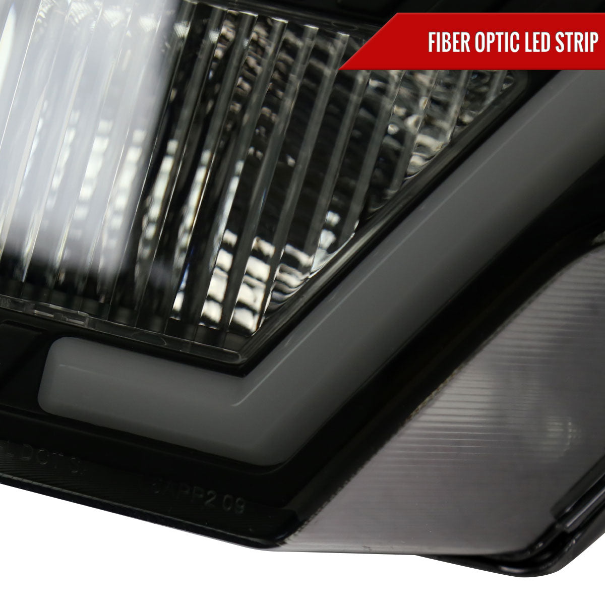 Spec-D 09-14 Ford F-150 Headlights OEM Style Amber Black/Smoked