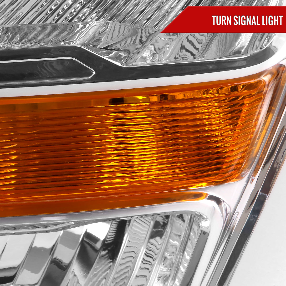Spec-D 21-23 Ford F-150 Driver Replacement Headlight OEM Style Chrome