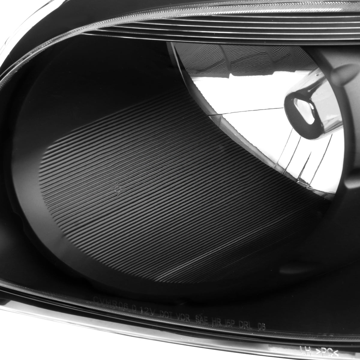 Spec-D 06-11 Chevy HHR Headlights OEM Style Matte Black