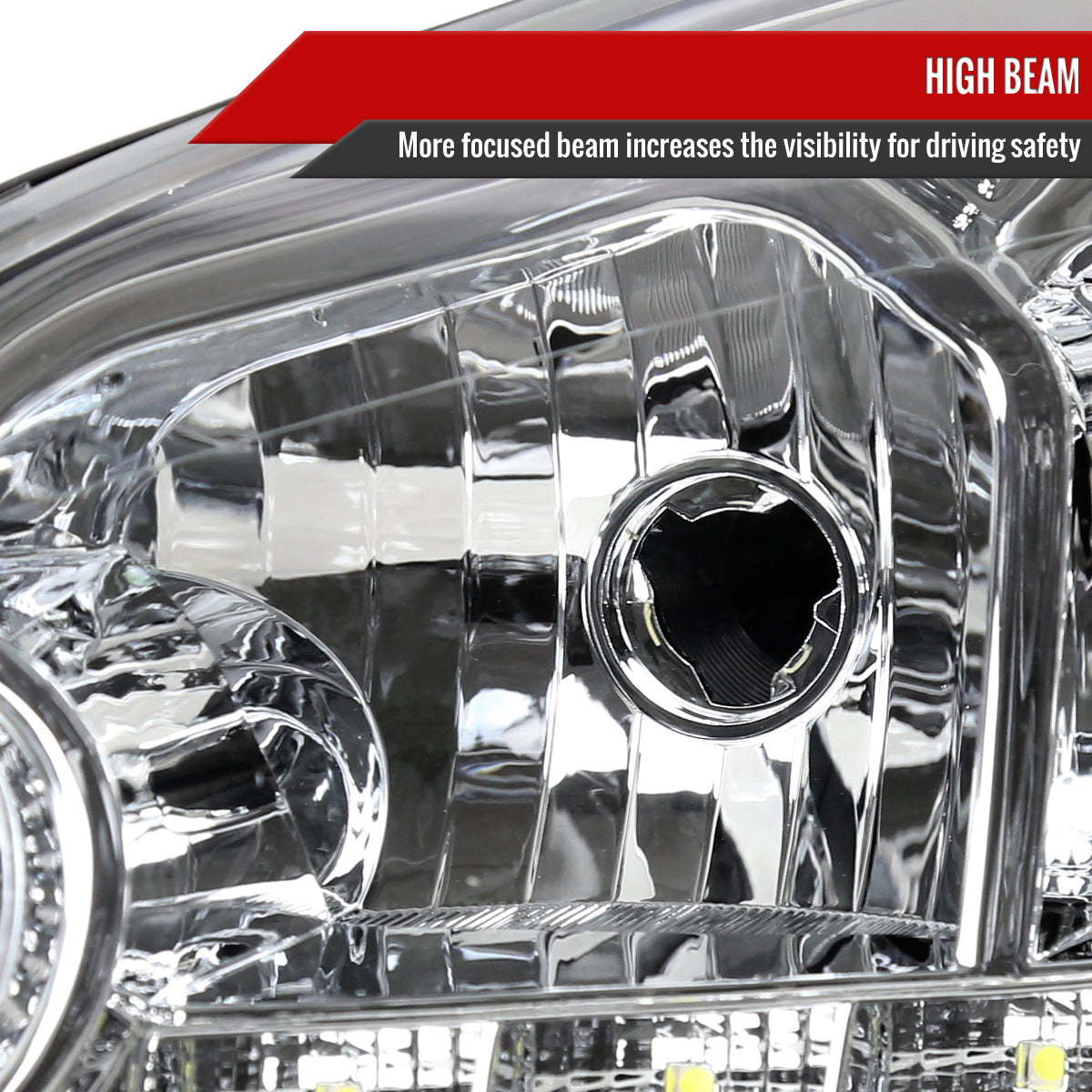 Spec-D 06-16 Impala/06-07 Monte Carlo Headlights Chrome/Clear