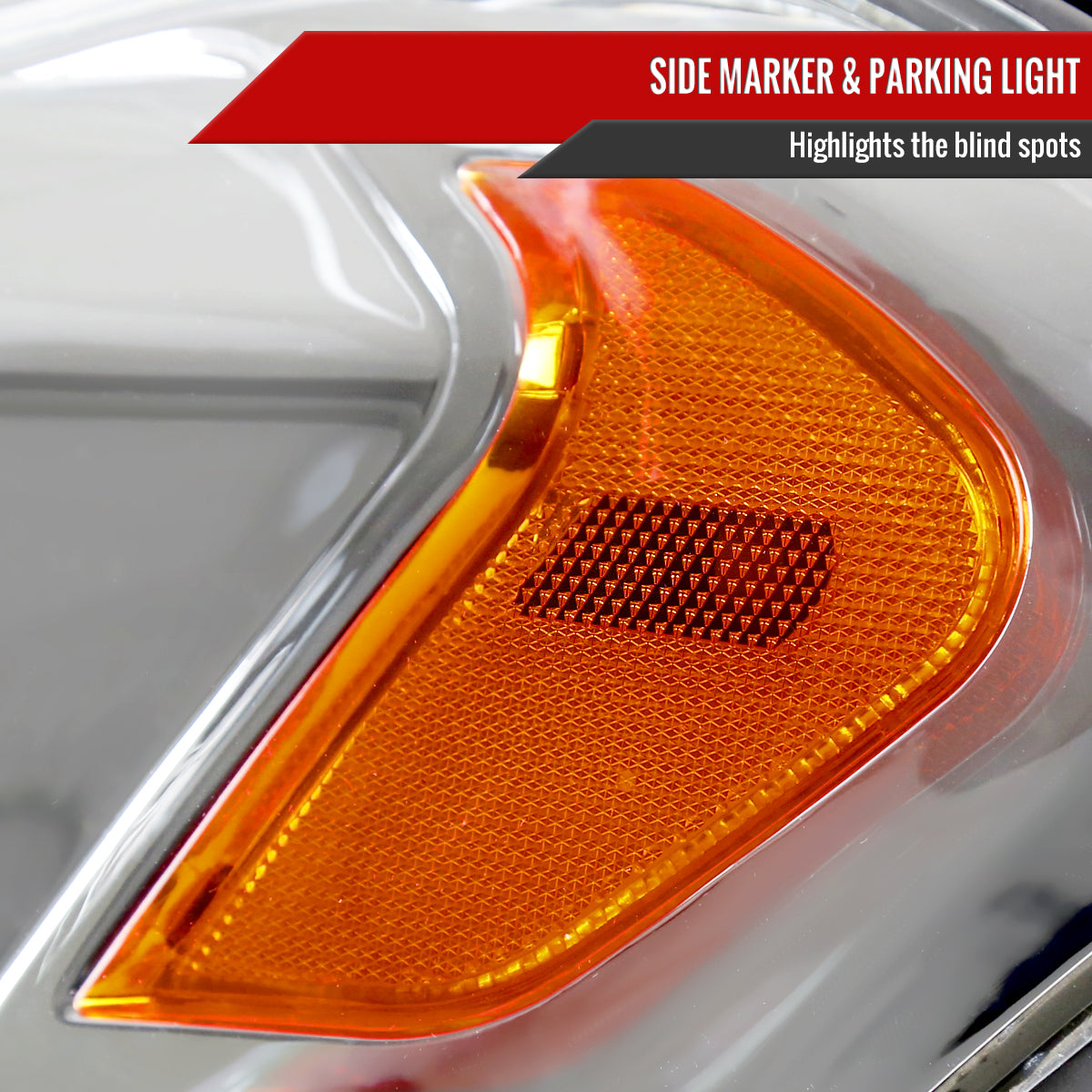 Spec-D 06-16 Impala/06-07 Monte Carlo Headlights Chrome/Clear