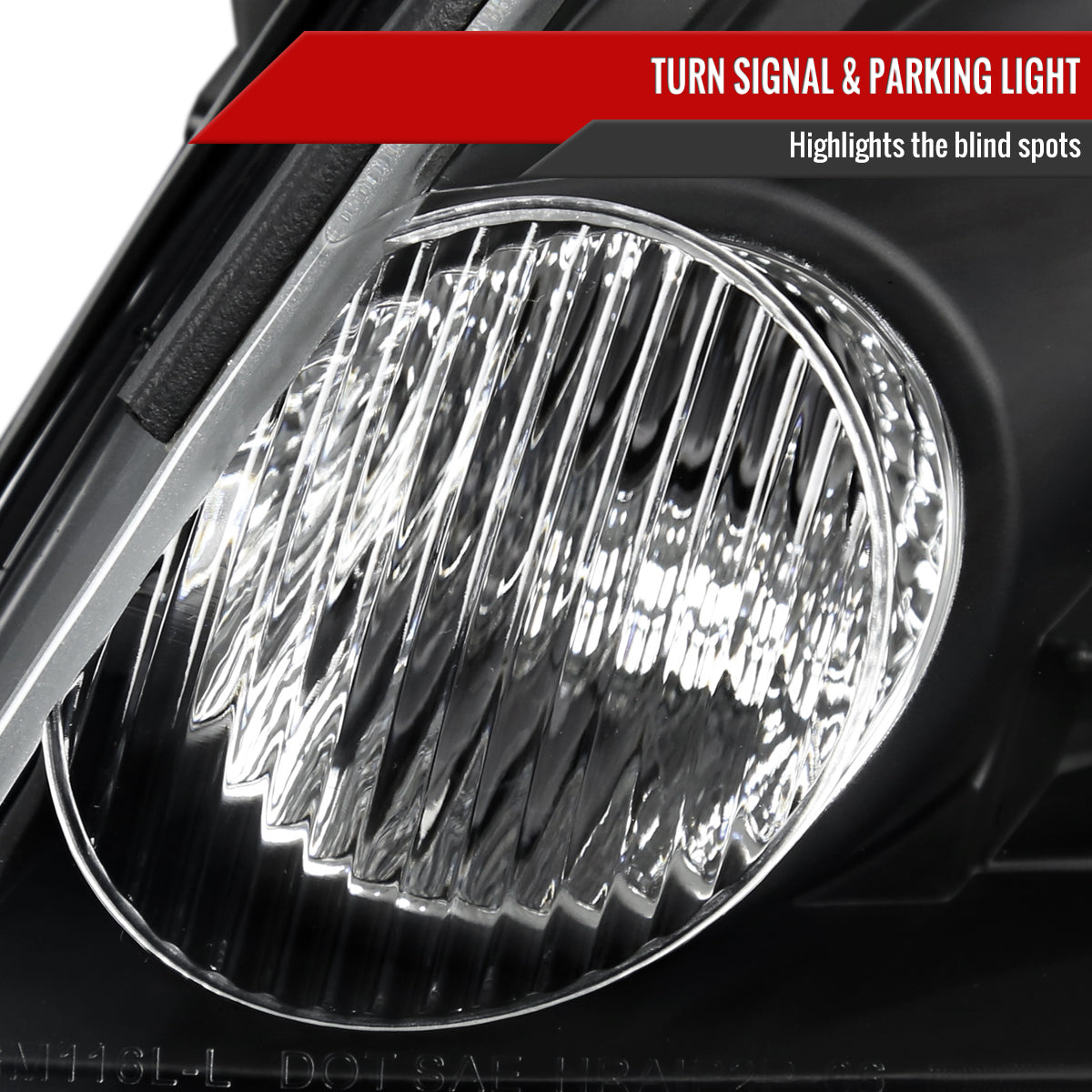 Spec-D 06-15 Chevy Impala Headlights Projector V2 Black