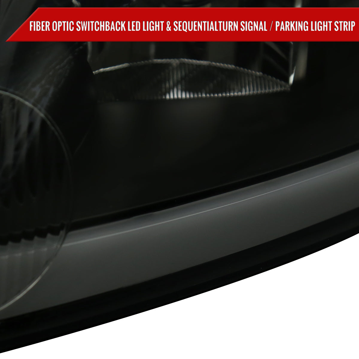 Spec-D 06-16 Impala/06-07 Monte Carlo Headlights Sequential Black