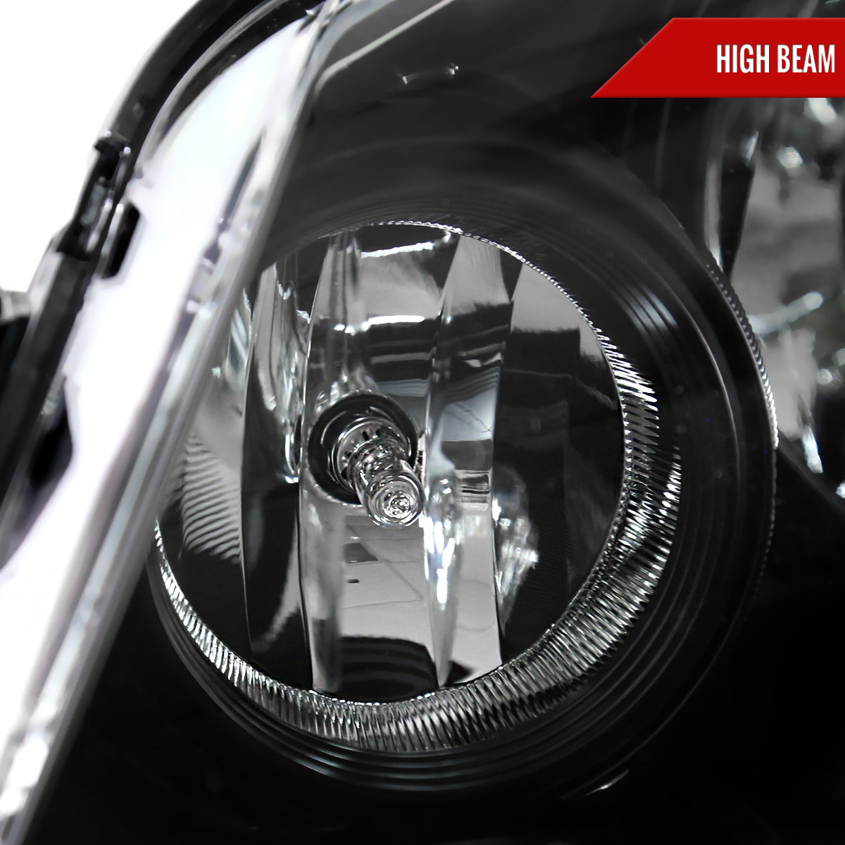 Spec-D 05-07 Honda Odyssey Headlights OEM Style 9006 Bulbs Black