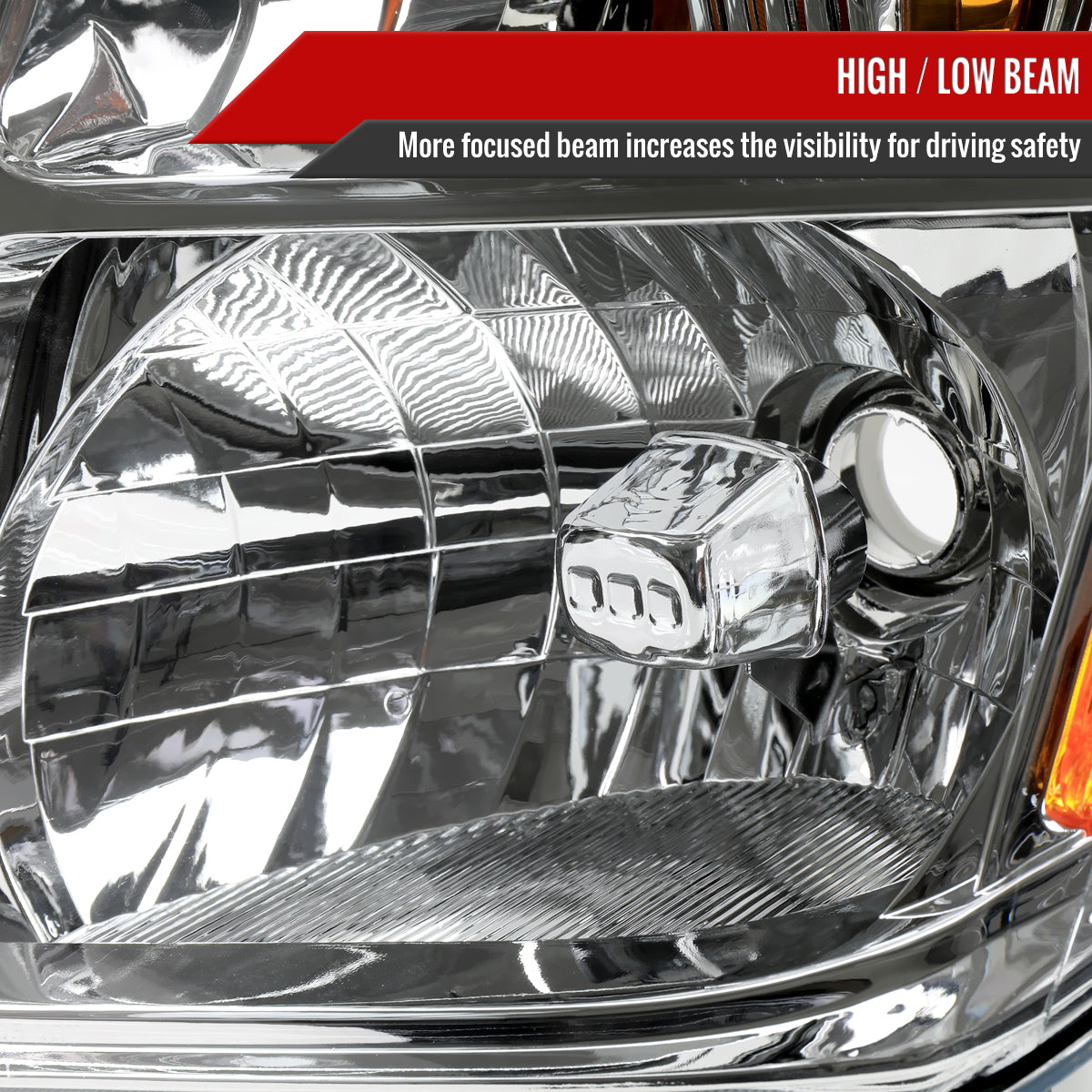 Spec-D 05-08 Frontier/05-06 Pathfinder Headlights OEM Style Chrome