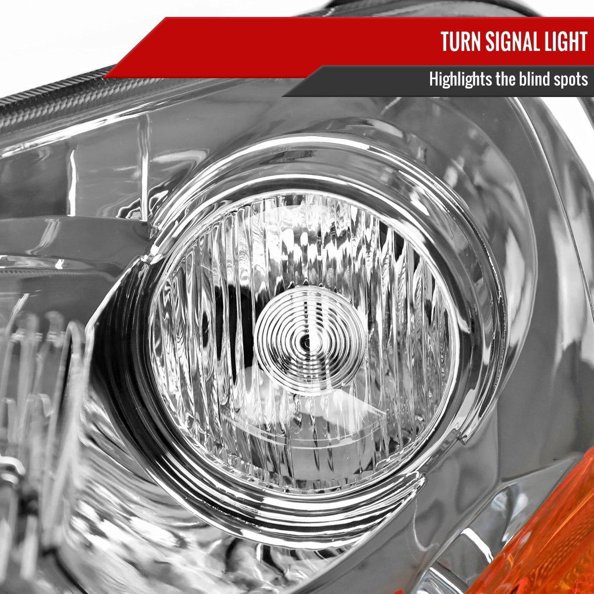 Spec-D 03-05 Honda Pilot Headlights OEM Style Chrome