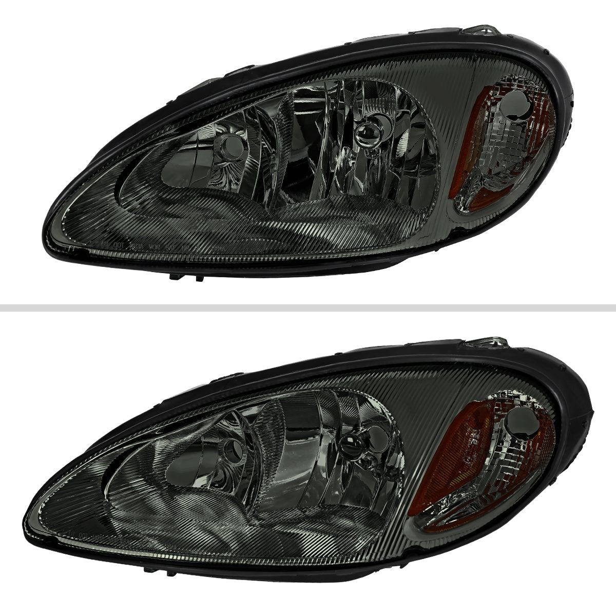 Spec-D 01-05 Chrysler PT Cruiser OE Style Chrome/ Smoked Headlights