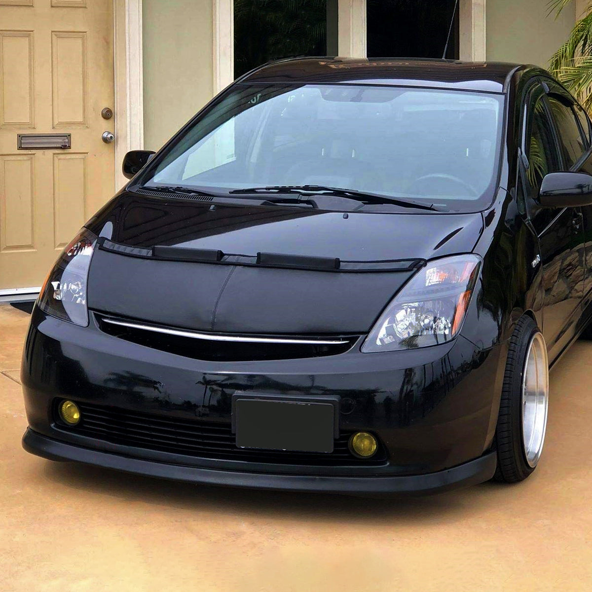 Spec-D 06-09 Prius OE Style with Amber Reflector Headlights Black