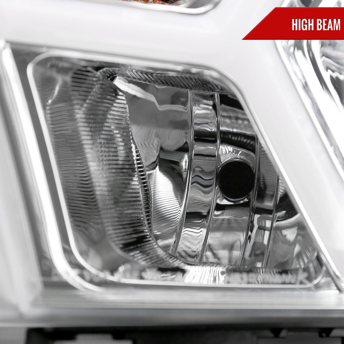 Spec-D 19-24 Ram 1500 Animated LED Bar Headlights OEM Style Chrome