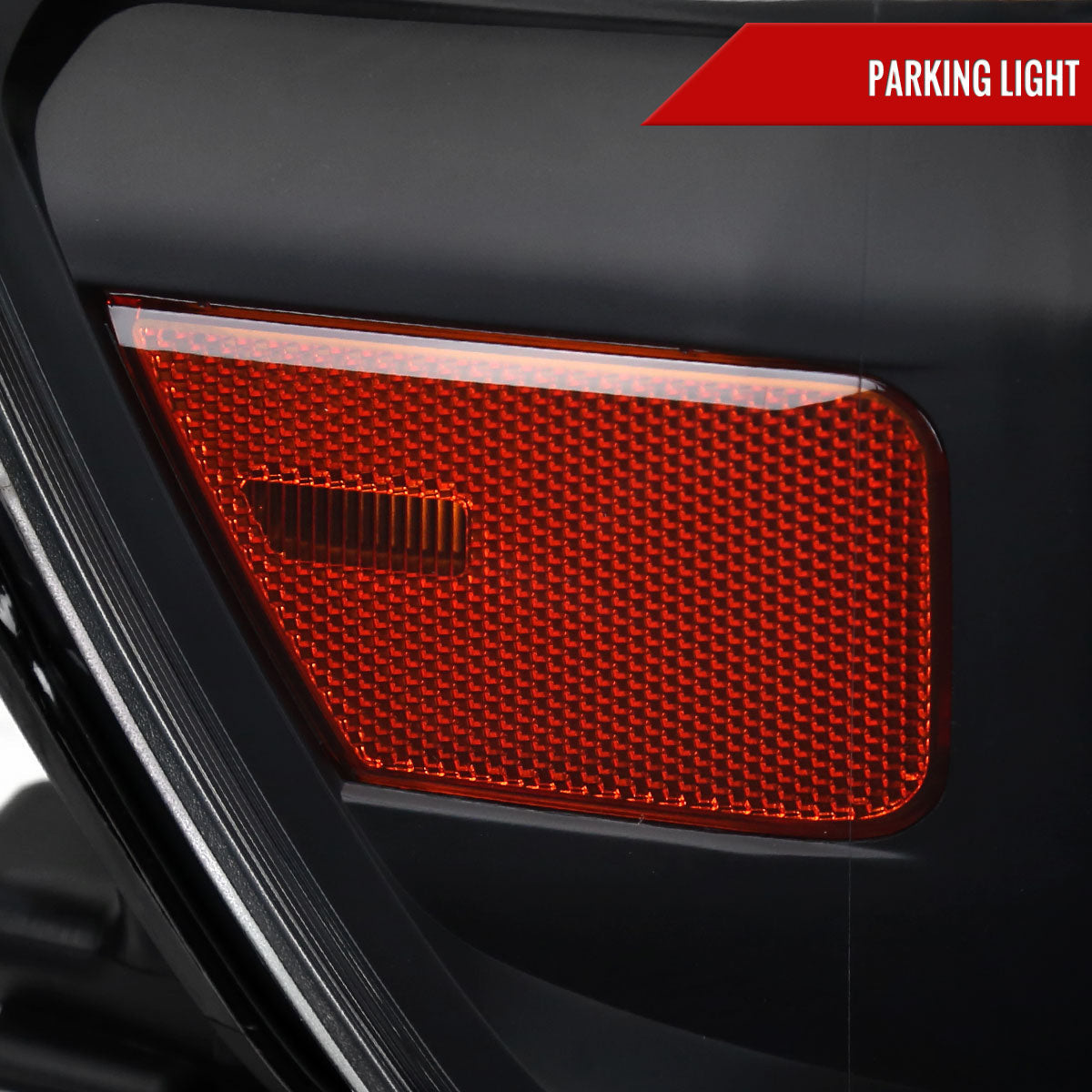 Spec-D 19-24 Ram 1500 Passenger Headlight Black/Clear Replacement