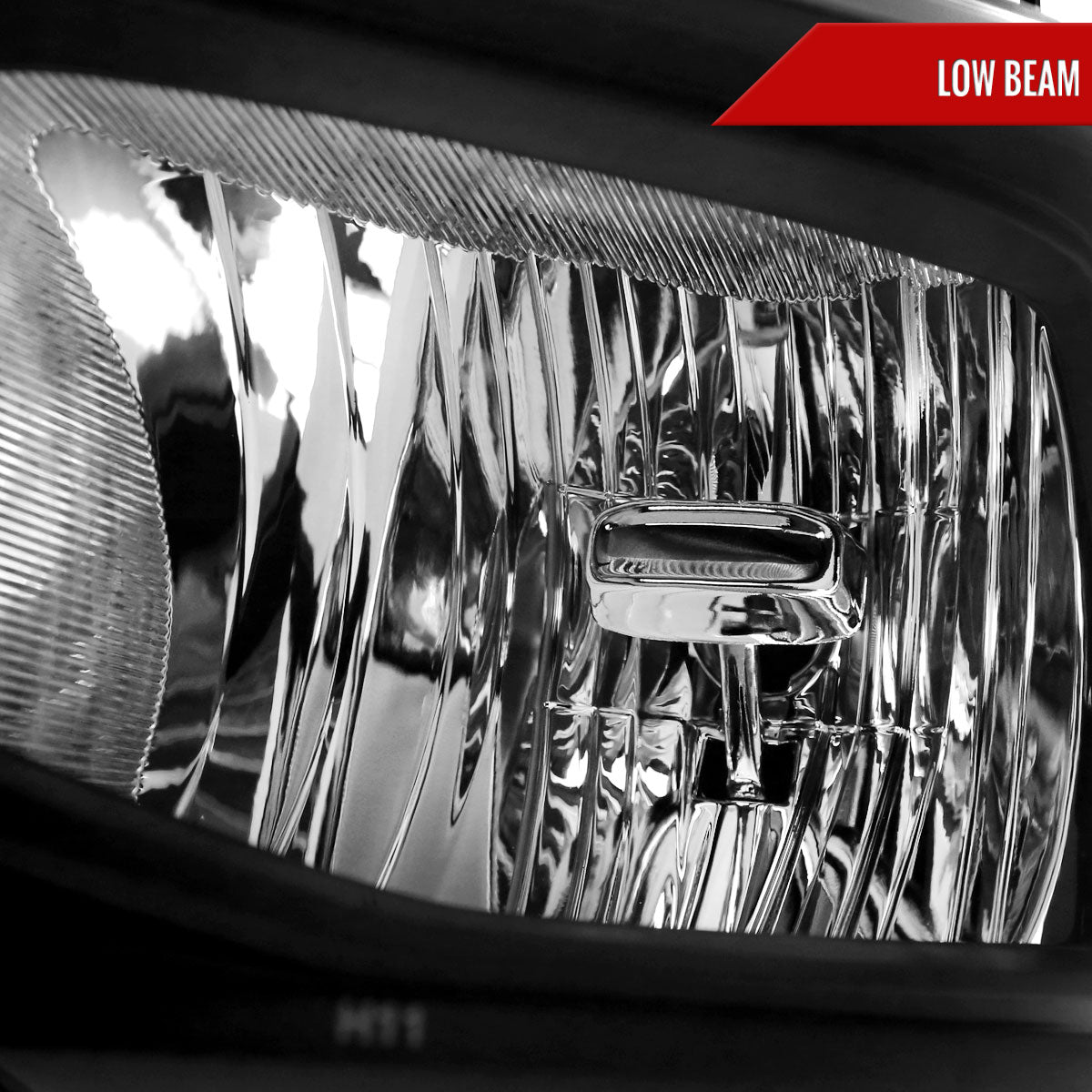 Spec-D 19-24 Ram 2500/3500 Driver Headlight Black Replacement